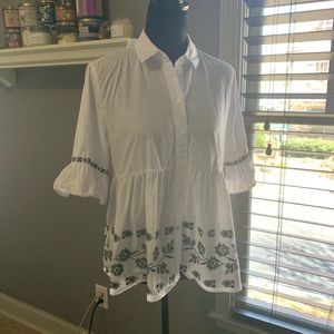 Kate Spade Broome Street blouse size M